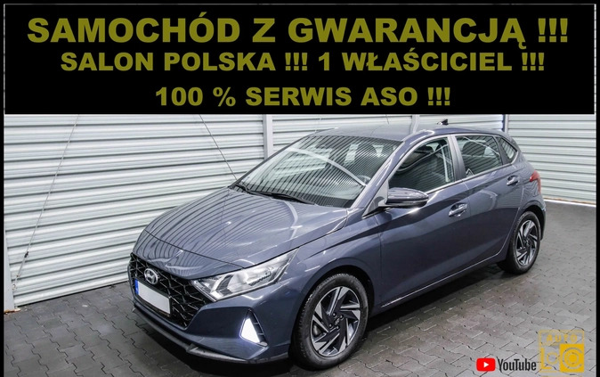 samochody osobowe Hyundai i20 cena 71999 przebieg: 23000, rok produkcji 2021 z Ciechanów